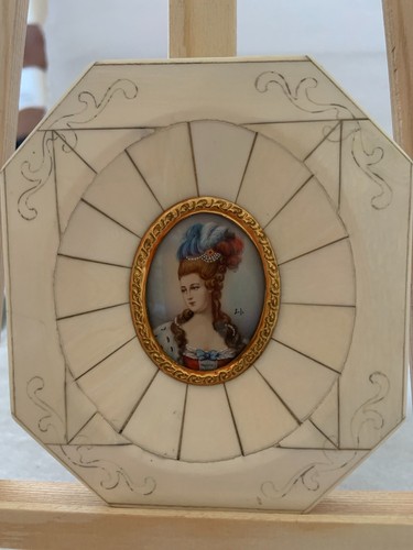 Peinture miniature ancienne - peinture,