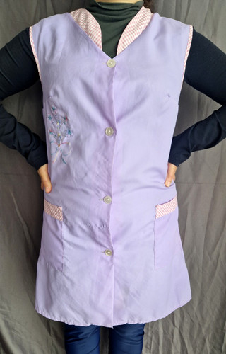 Nylon dederon smock apron - smock,