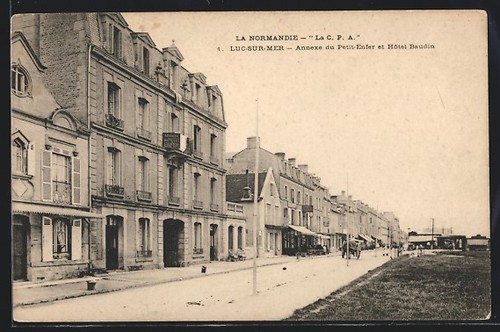 Cpa luc sur - cpa, luc-sur-mer,