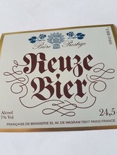 Étiquette bière REUZE Brie