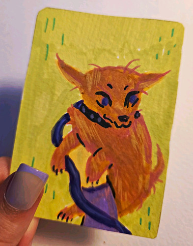 Aceo miniature original - aceo,,