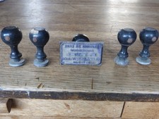 série de 5 tampons encreur