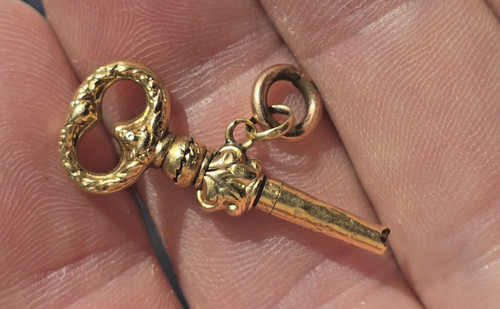 Clé montre gousset gold - clÉ,
