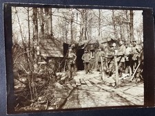 carte photo soldats allemands