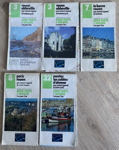 Lot cartes ign - cartes,