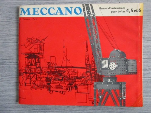 Meccano manuel instructions - manuel, d'instructions