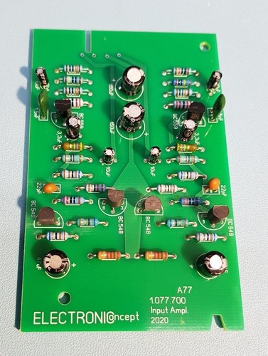 Pcb input amplifier - amplifier, for