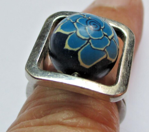 Bague originale couleur argent - bague,