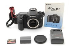 English OK [NEAR MINT] Canon EOS 40D 10.1MP Digital SLR Camera Black Body Japan