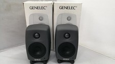 Genelec 6010A Compact Powered Studio Monitor Pair Set w/ Box Tested Japan