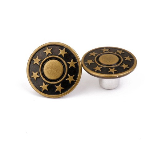 Boutons pression pour jeans