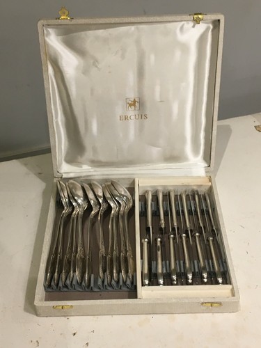 Ercuis ménagère metal - ménagère,