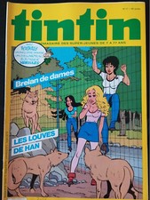 b)Tintin magazine n°398 du 26/04/1983; Brelan de dames