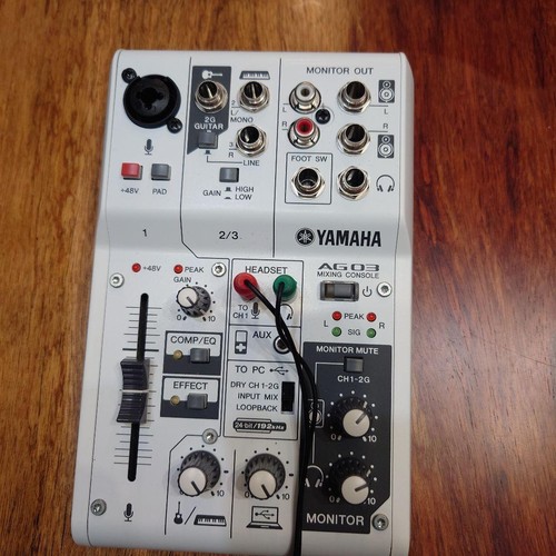 Yamaha ag03 channel mixing - yamaha,