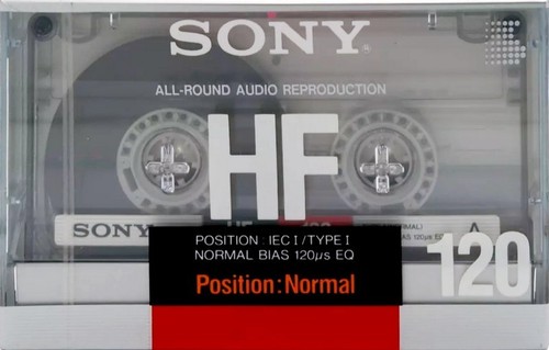 Sony 120 audio blank - sony,