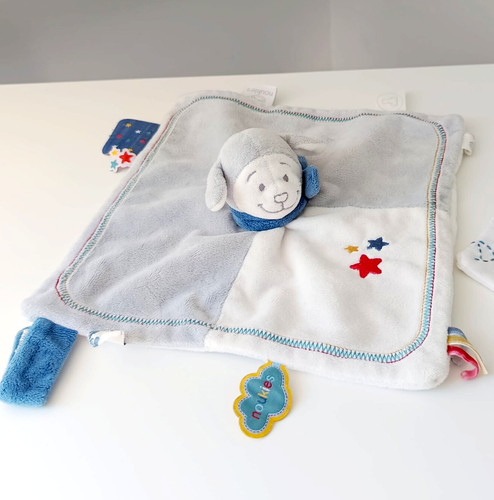 Doudou plat carré guss - plat,