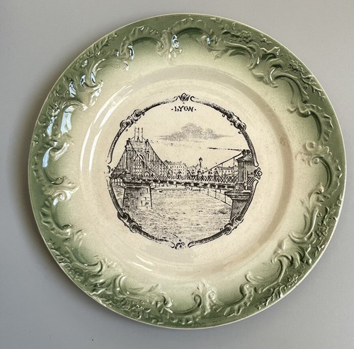 Assiette xixème pexonne - mi-xixème,