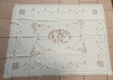 NAPPE ANCIENNE ANGES FAITE