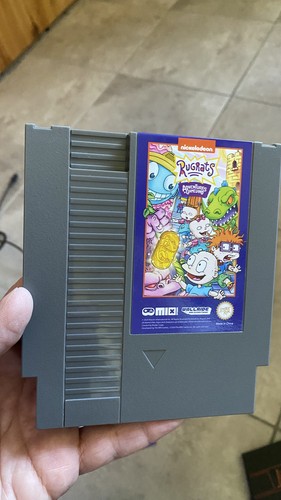 The rugrats sur nintendo nes - the,