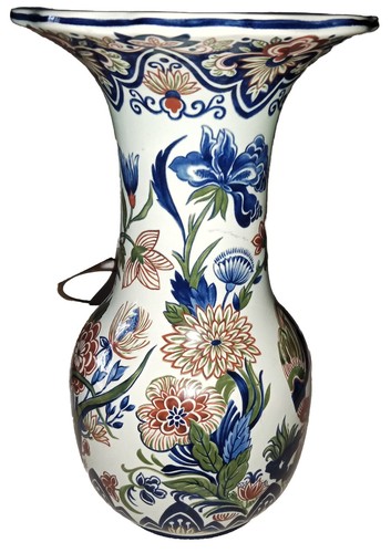 Vase fleurs oiseau vieux - vase,