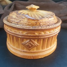 1950s Pillivuyt Trompe l'oeil Fire Porcelain Terrine Pot Crust Pate