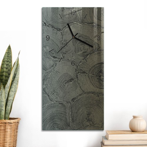 Horloge murale verticale - verticale, en