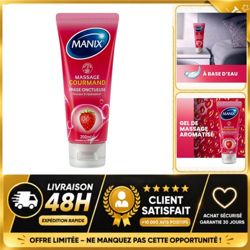 Gel massage gourmand manix - de,