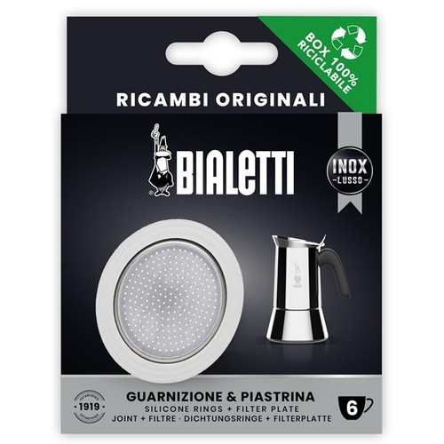 Bialetti filtre inox - inox, joint
