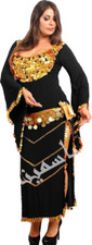 Robe de danse du ventre égyptienne orientale, costume de danse pour femmes, t...