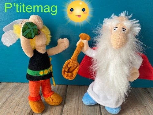 Lot peluches asterix cm - 20,