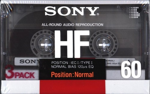 Sony 60 blank audio - x,