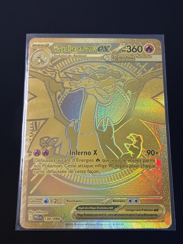 Carte pokémon dracaufeu - carte, x