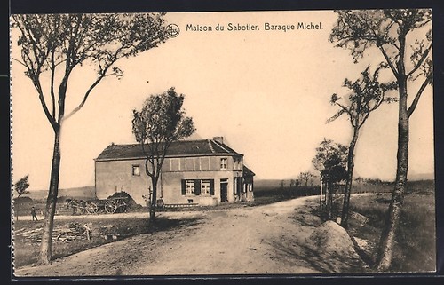 Cpa baraque michel maison du - michel,,