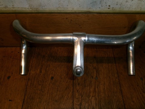 Cintre vélo ancien aluminium - vélo,