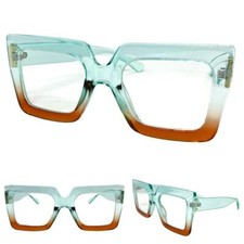 Lunettes De Vue Vintage Rétro Oversize Pour Femmes Avec Monture Optique Large
