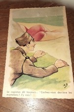  Postcard Humor MILITARY NAUGHTY A.B