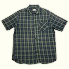 Chemise manche courte L vert