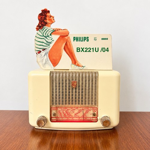 Radio philips bx221u 1952 - radio,
