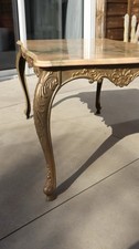 Table basse en marbre rose – Style Louis XV – Reproduction vers 1930