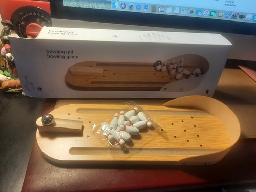 Jeu bowling bois - jeu, de