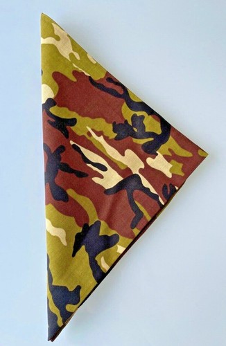 Bandana foulard vert - bandana,