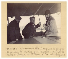 China, Boxer, Yangtsé, Villegas de St-Pierre, Vice-Consul de Belgique sur un Rem