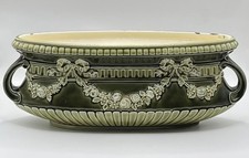 Pot cover, planter, earthenware by Gustave de Bruyn, numbered and signed