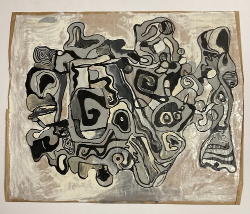 Tableau contemporain style - contemporain,