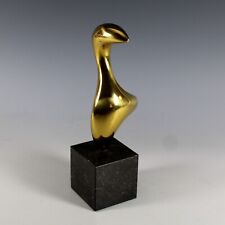 Philippe Jean (1931 - 1987) Abstact Bronze Sculpture Signed and Numbered