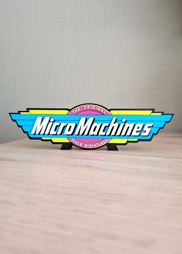 Logo micro machines - micro,