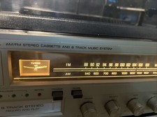 Realistic Clarinette 102 Receiver Cassette AM FM Turntable 8 Track Parts Repair