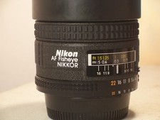 🎦 Objectif Nikon AF-fisheye