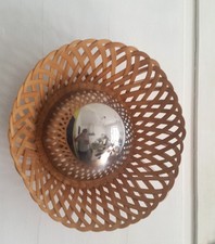 Vintage Wicker & Metal Witch Eye.