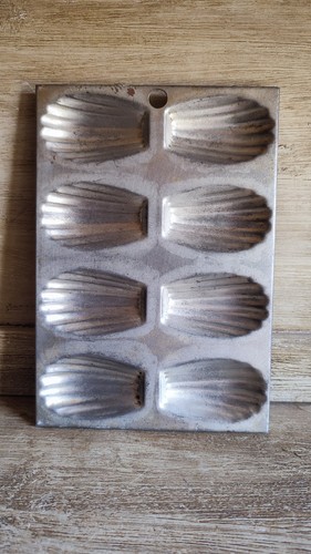 Ancien moule madeleine en - ancien,